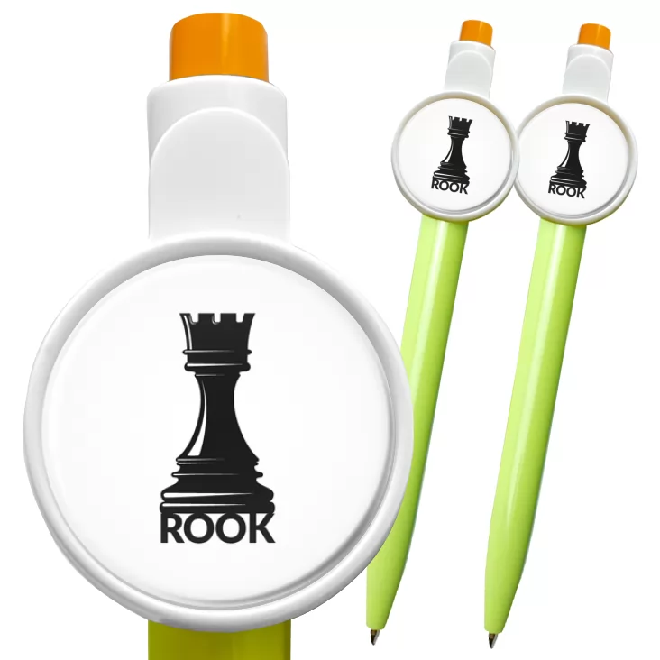 przypinka długopis Rook