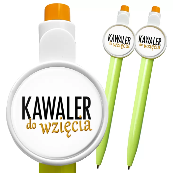 przypinka długopis Kawaler do wzięcia
