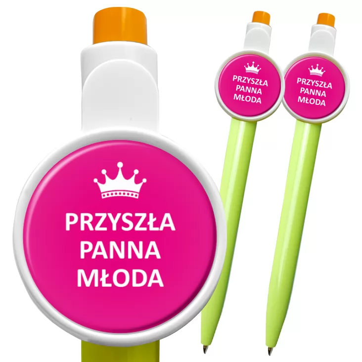 przypinka długopis Przyszła Panna Młoda