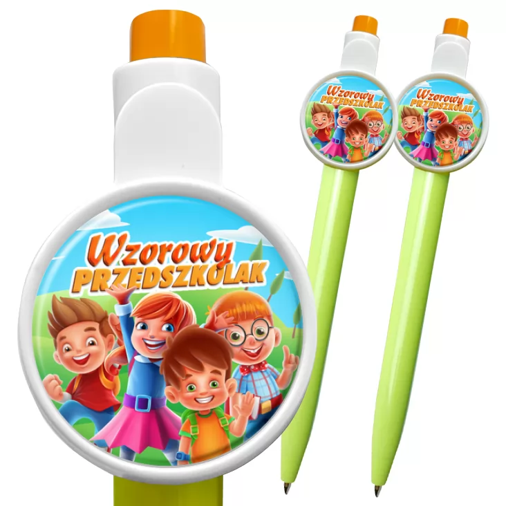 przypinka długopis Odznaka wzorowego przedszkolaka