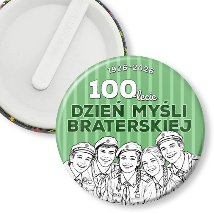 przypinka klips 100-lecie DMB