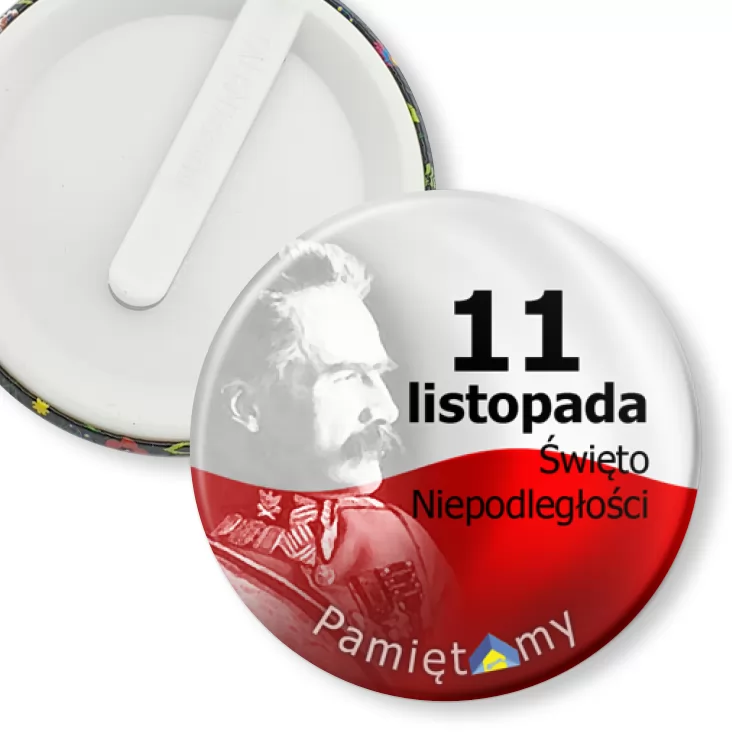 przypinka klips 11 listopada Pamiętamy