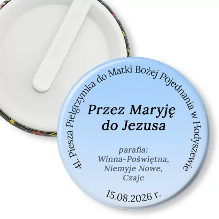 przypinka klips 41 Piesza Pielgrzymka do Matki Bożej Pojednania