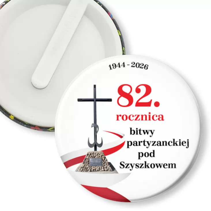 przypinka klips 82. rocznica bitwy pod Szyszkowem