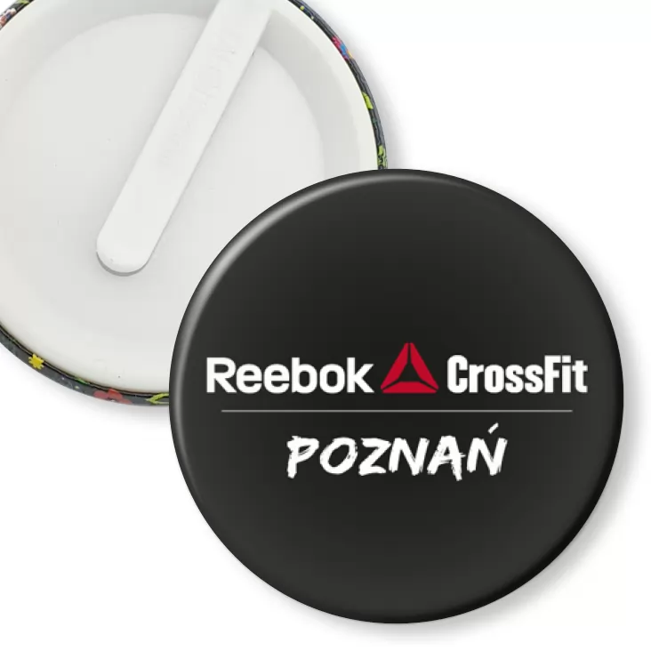 przypinka klips Reebok Crossfit Poznań