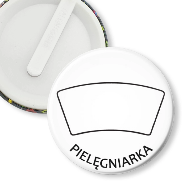 przypinka klips Czepek bez paska