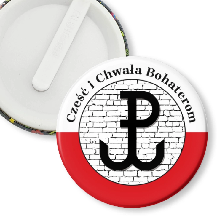 przypinka klips Cześć i Chwała Bohaterom