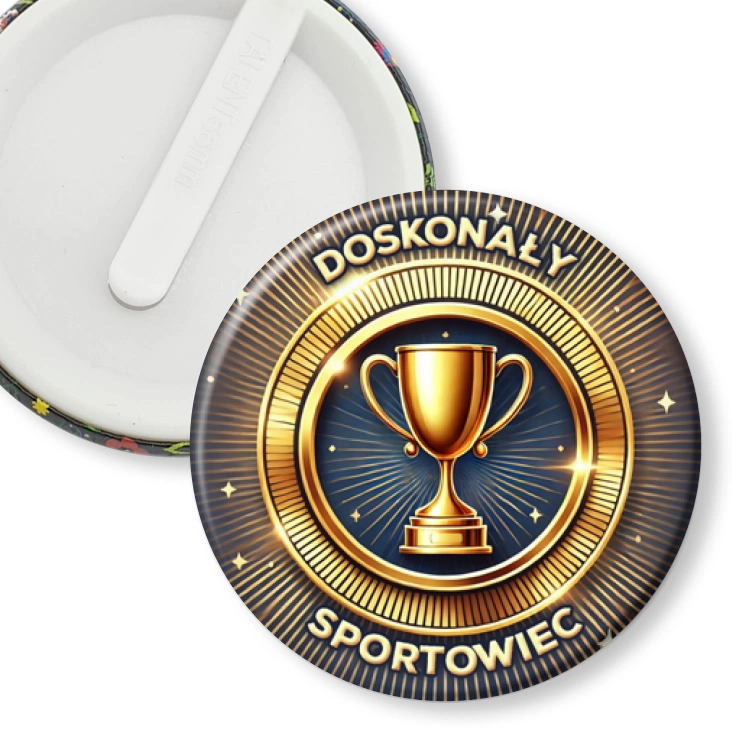 przypinka klips Doskonały sportowiec