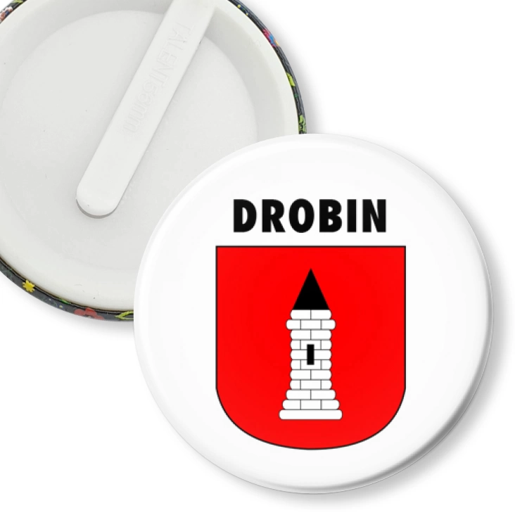 przypinka klips Drobin
