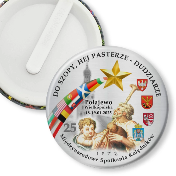 przypinka klips Dudziarze 2025