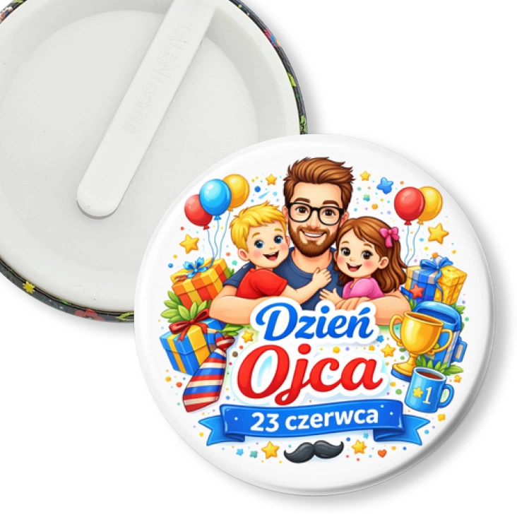 przypinka klips Dzień Ojca