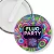 Przypinka klips Fluo party Fluoland