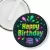 Przypinka klips Fluoland Happy Birthday urodziny