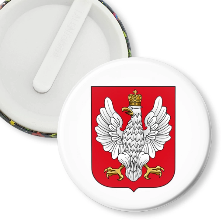 przypinka klips Godło Polski historyczne 1919-1927 r.
