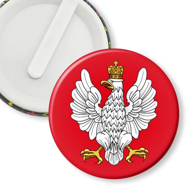 przypinka klips Godło Polski z lat 1919-1927