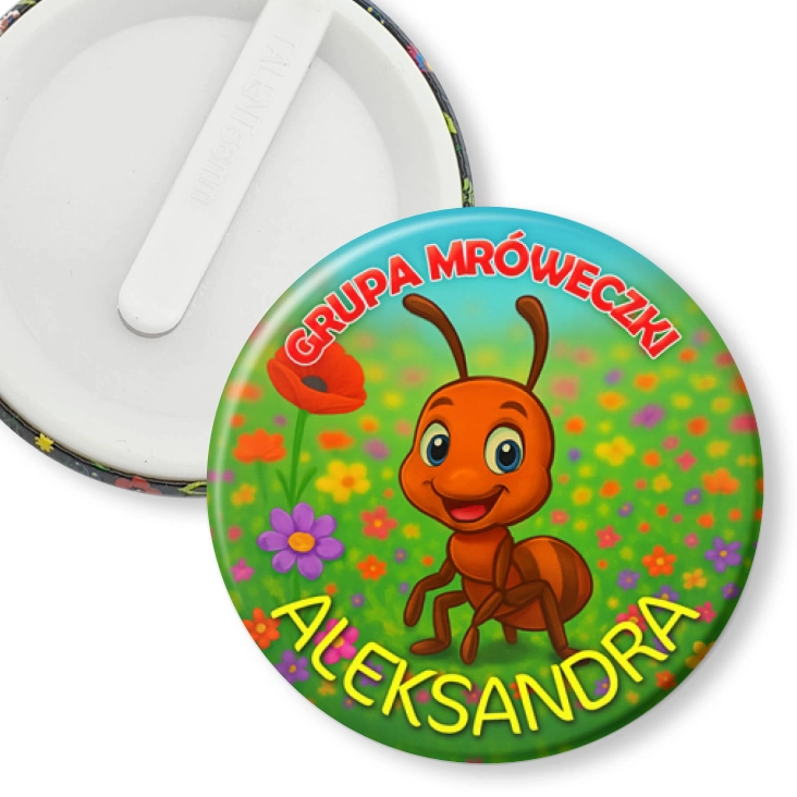 przypinka klips Grupa Mróweczki