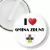 Przypinka klips I love Gmina Zduny