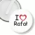 Przypinka klips I love Rafał