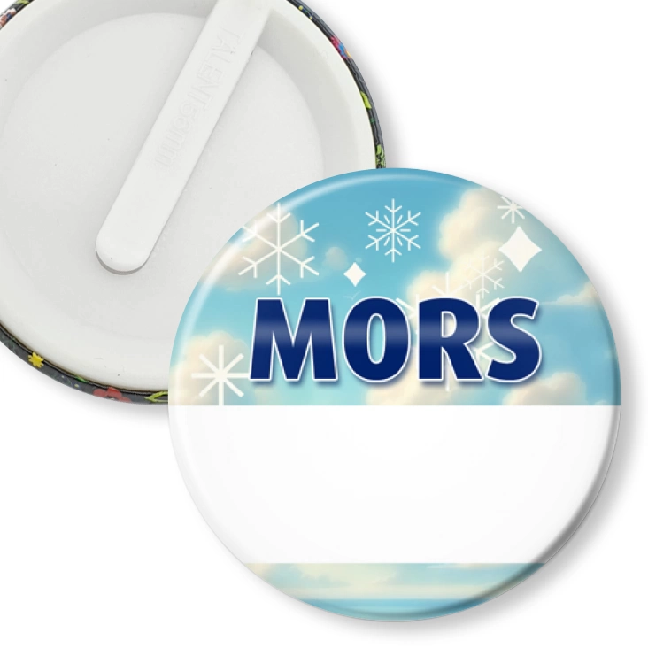 przypinka klips Identyfikator mors