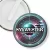 Przypinka klips Impreza sylwestrowa w stylu science-fiction