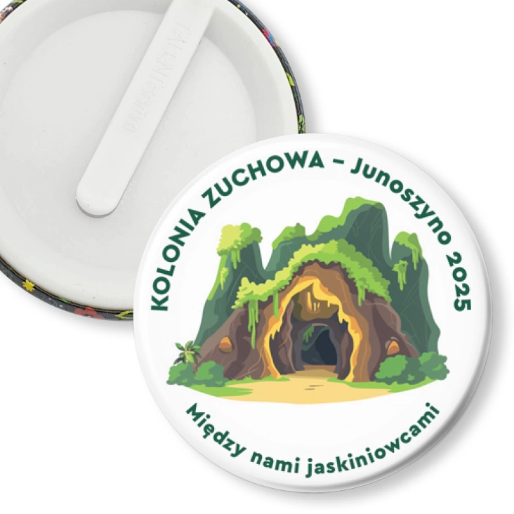 przypinka klips Kolonia Zuchowa Junoszyno 2025