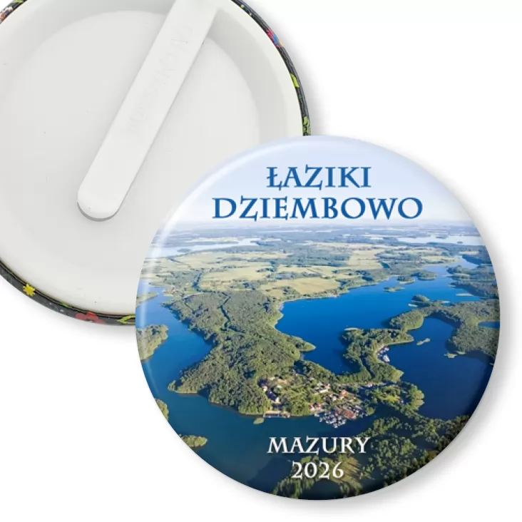 przypinka klips Łaziki Dziewmbowow Mazury 2026