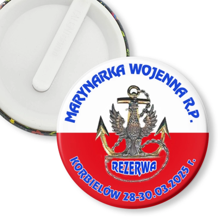 przypinka klips Marynarka Wojenna RP Korbielów 2025