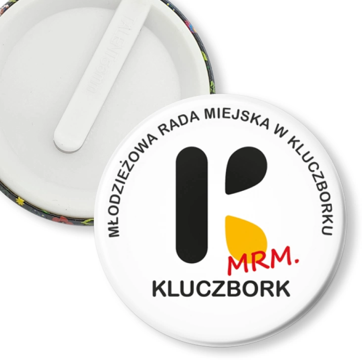 przypinka klips Młodzieżowa Rada Miejska w Kluczborku