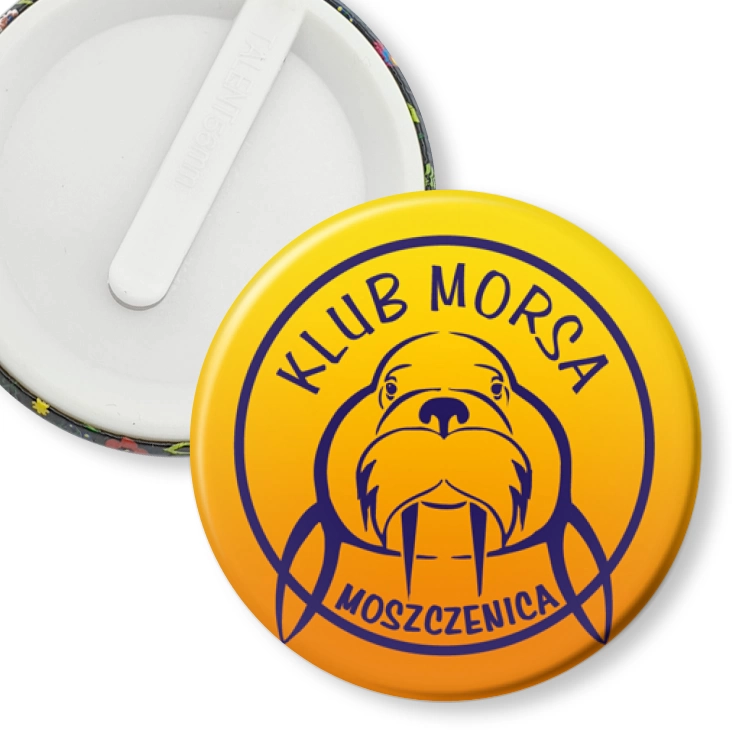 przypinka klips Morsy Moszczenica