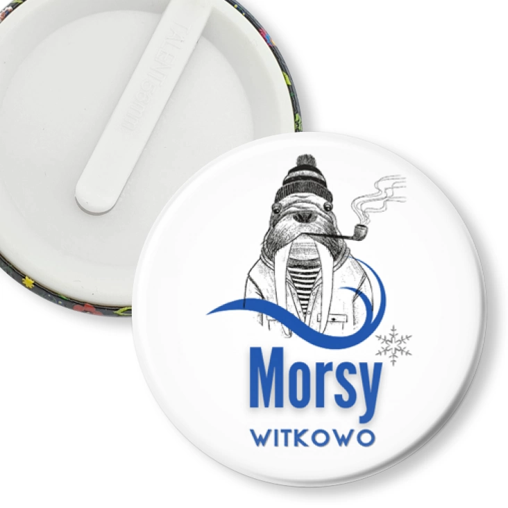 przypinka klips Morsy Witkowo