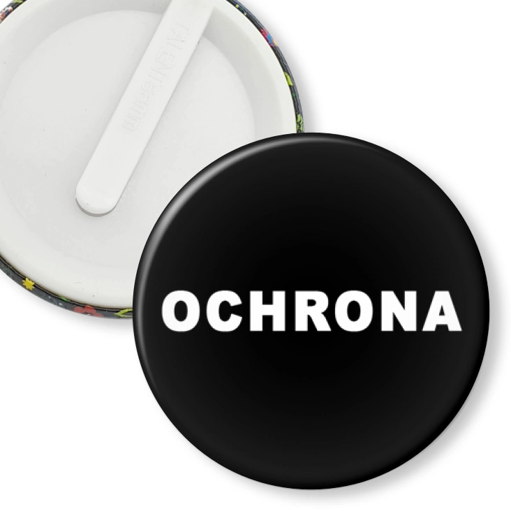 przypinka klips Ochroniarz