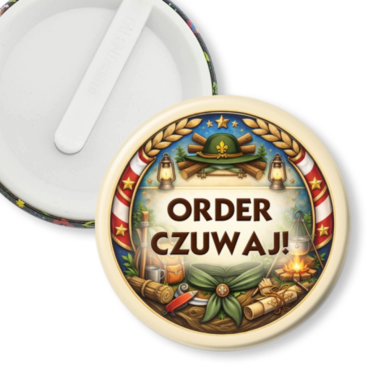 przypinka klips Order Czuwaj