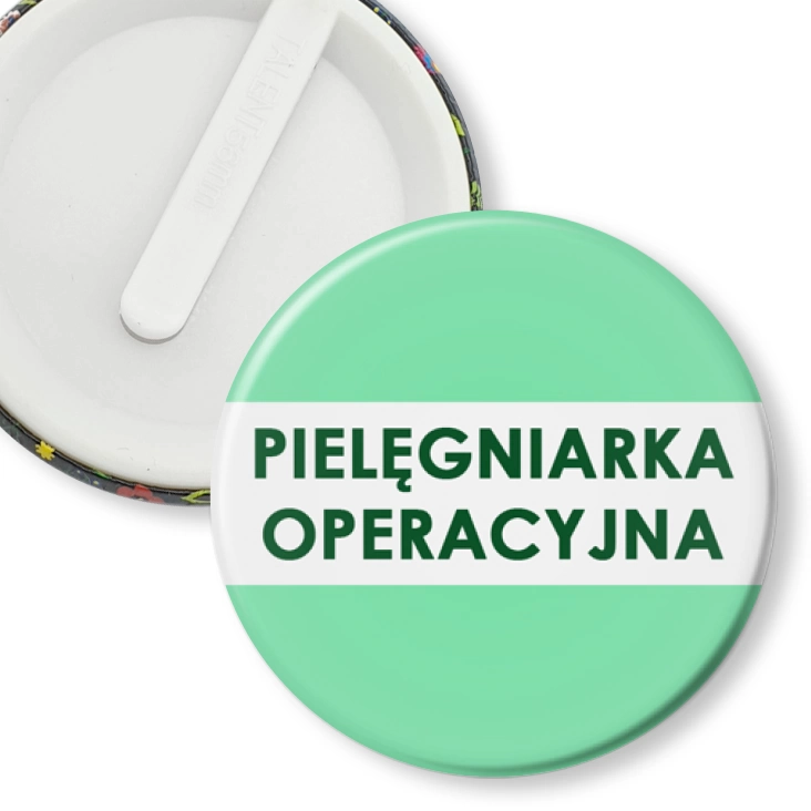 przypinka klips Pielęgniarka operacyjna