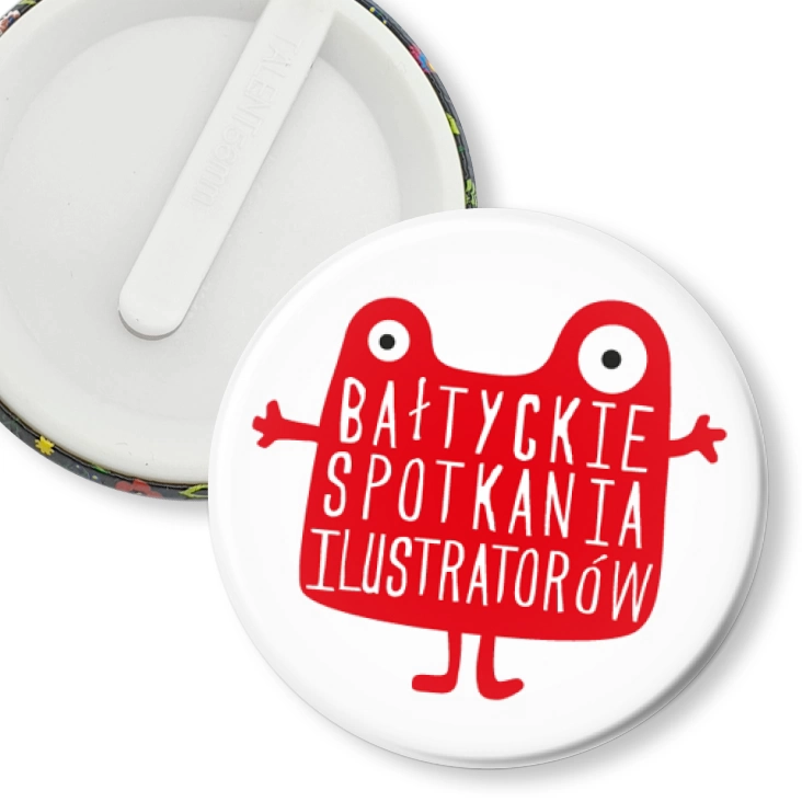 przypinka klips 13. Bałtyckie Spotkania Ilustratorów