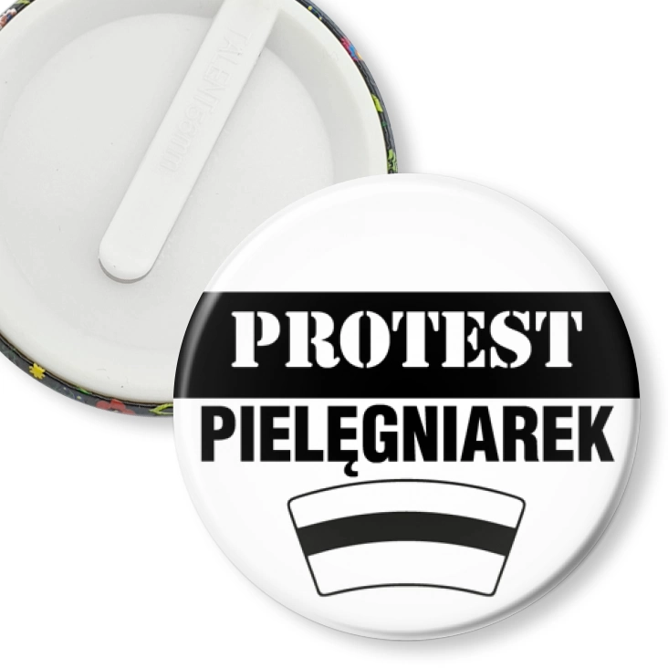 przypinka klips Protest pielęgniarek