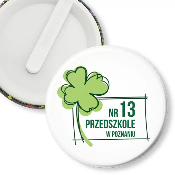 przypinka klips Przedszkole nr 13 w Poznaniu