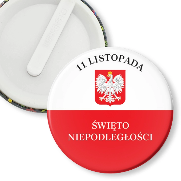 przypinka klips 11 Listopada Święto Niepodległości