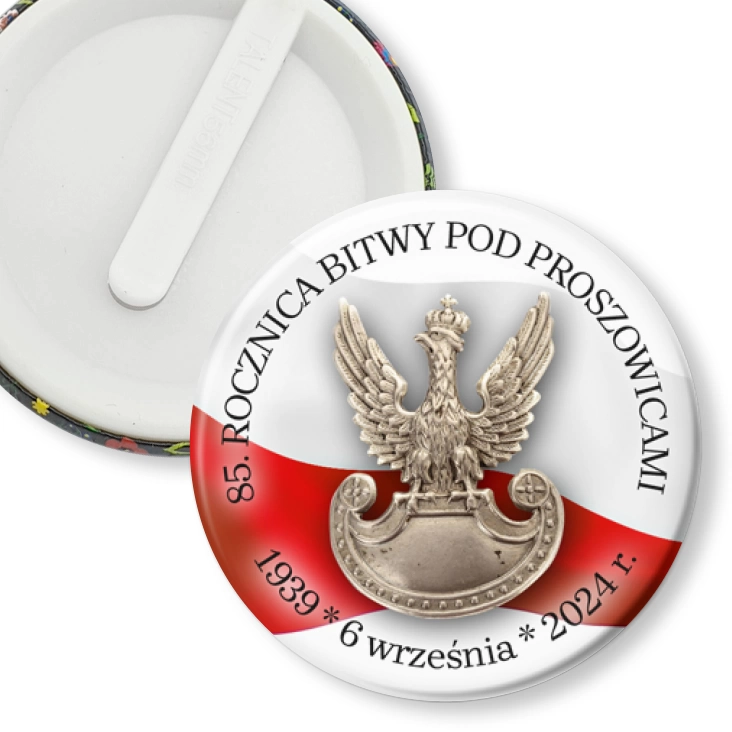 przypinka klips 85. Rocznica Bitwy pod Proszowicami