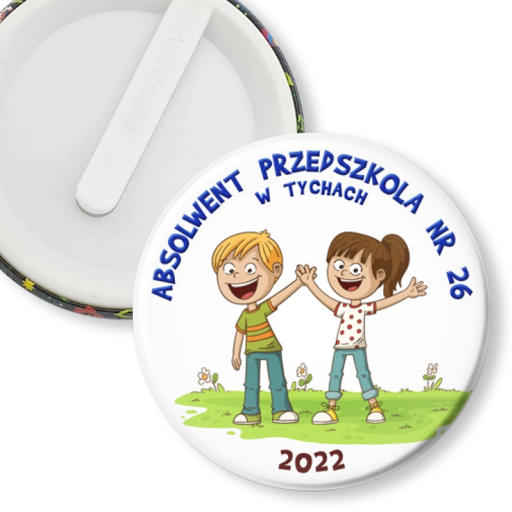 przypinka klips Absolwent Przedszkola nr 26 Tychy
