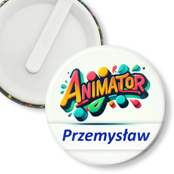 przypinka klips Animator
