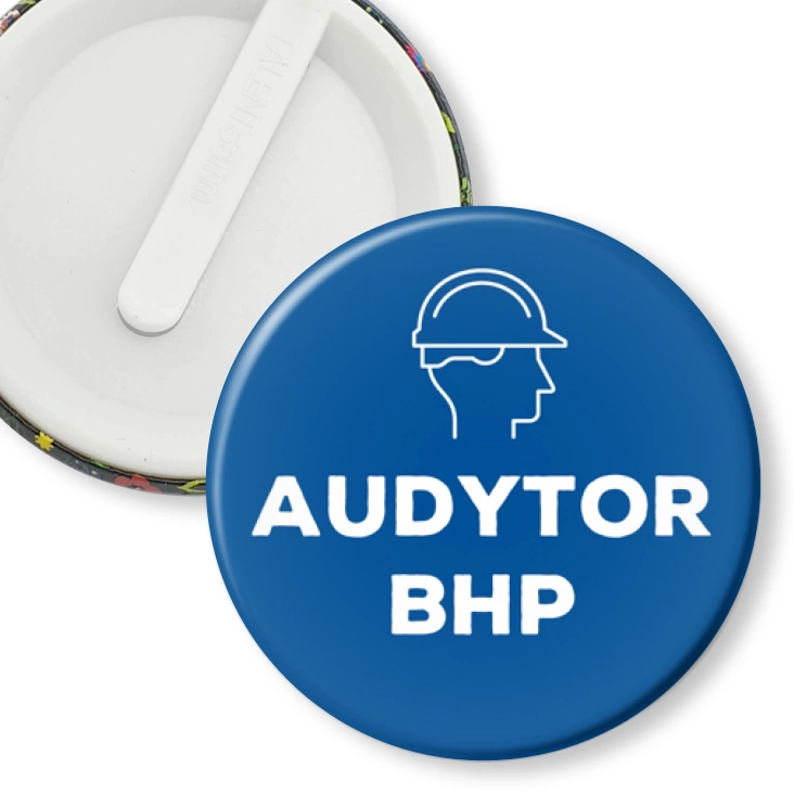 przypinka klips Audytor BHP