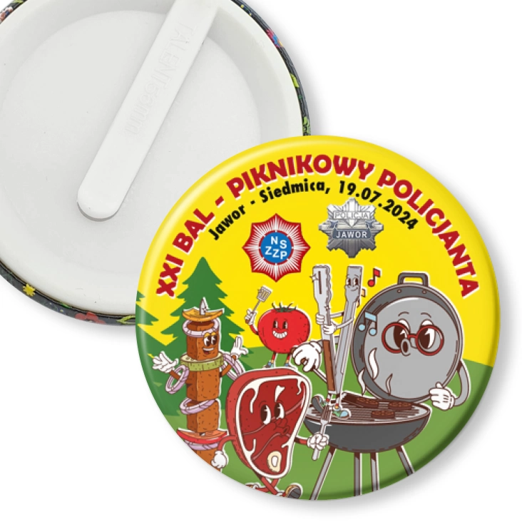 przypinka klips Bal Piknikowy Policjanta 2024