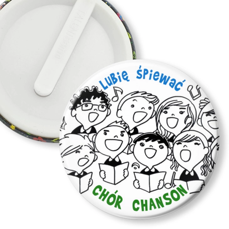 przypinka klips Chór Chanson