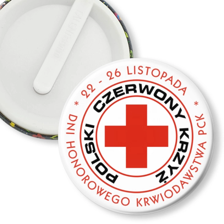 przypinka klips Dni Honorowego Krwiodawstwa