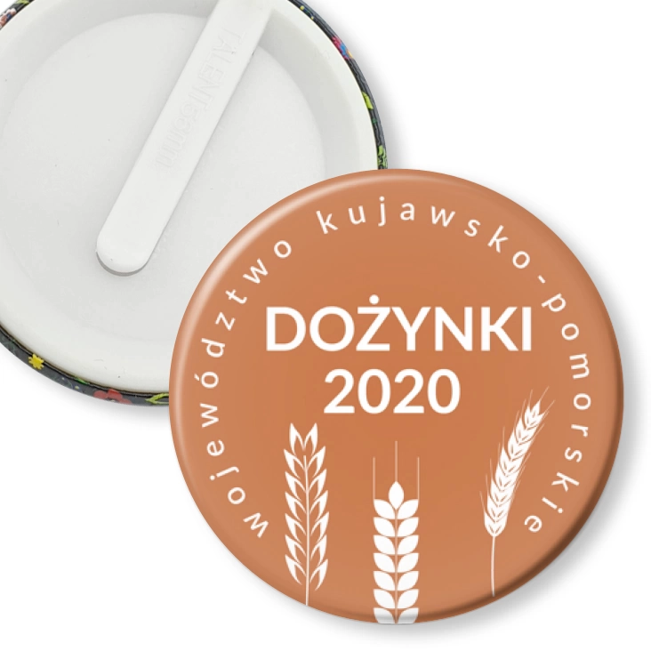 przypinka klips Dożynki 2020