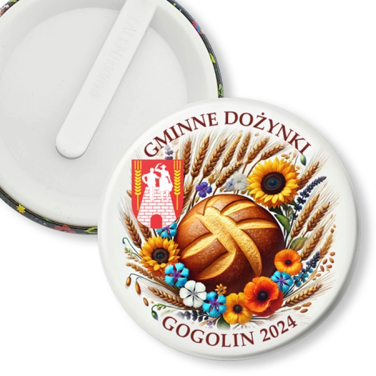 przypinka klips Dożynki Gminne Gogolin 2024