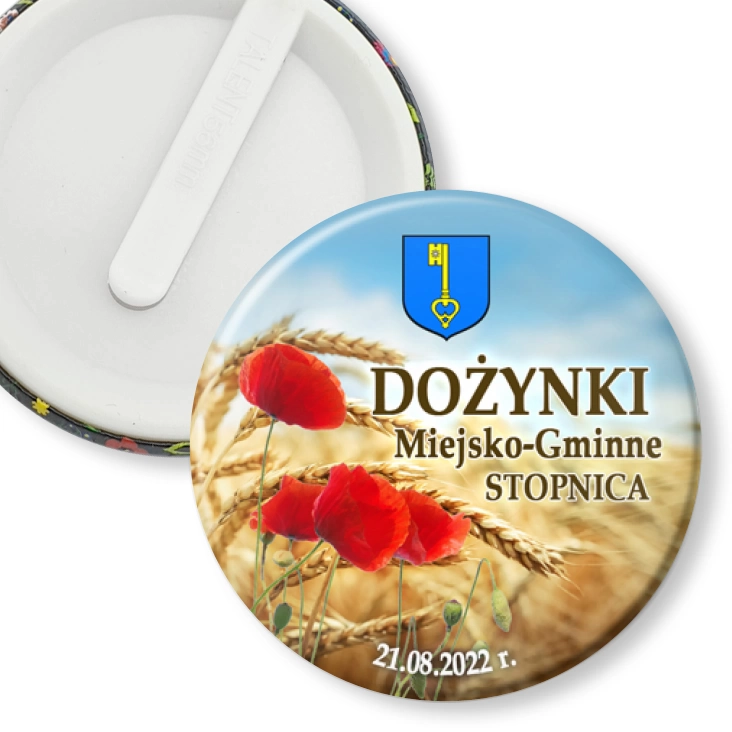 przypinka klips Dożynki Miejsko-Gminne Stopnica