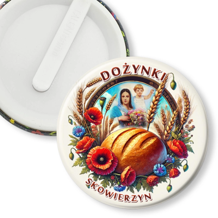 przypinka klips Dożynki Skowierzyn 2024