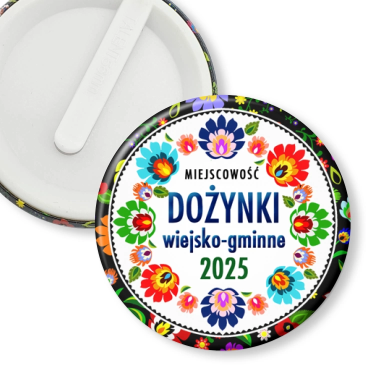 przypinka klips Dożynki wiejsko-gminne