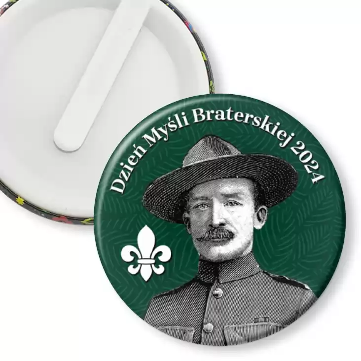 przypinka klips Dzień Myśli Braterskiej Robert Baden-Powell